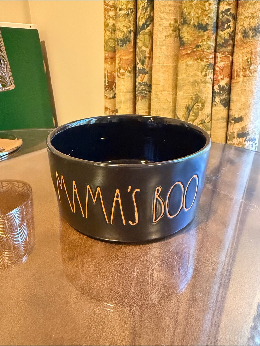 Rae Dunn “Mama’s Boo” Halloween Dog Bowl